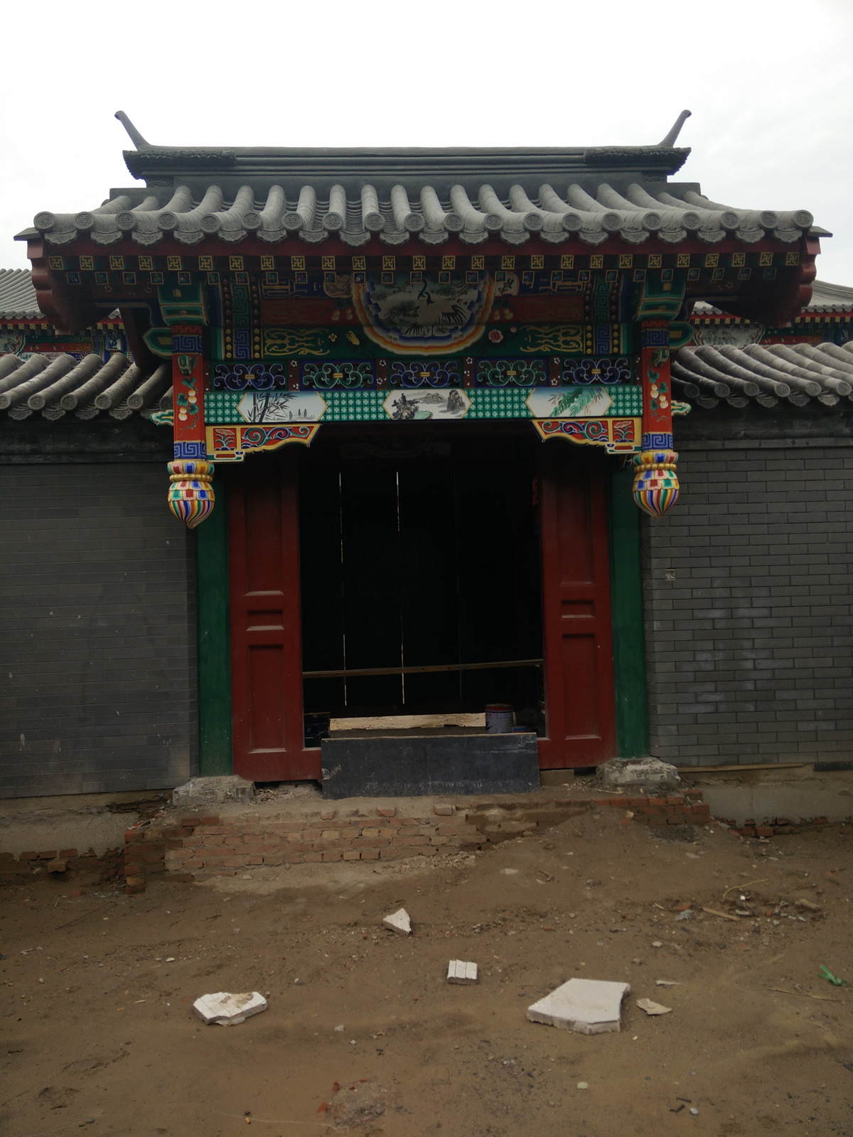 北京四合院垂花門的樣式