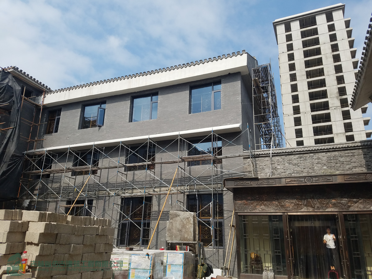 酒店仿古工程施工案例